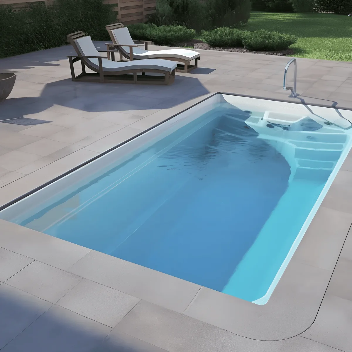 Композитный бассейн Laguna 5 — вид сверху в Ханты-Мансийске