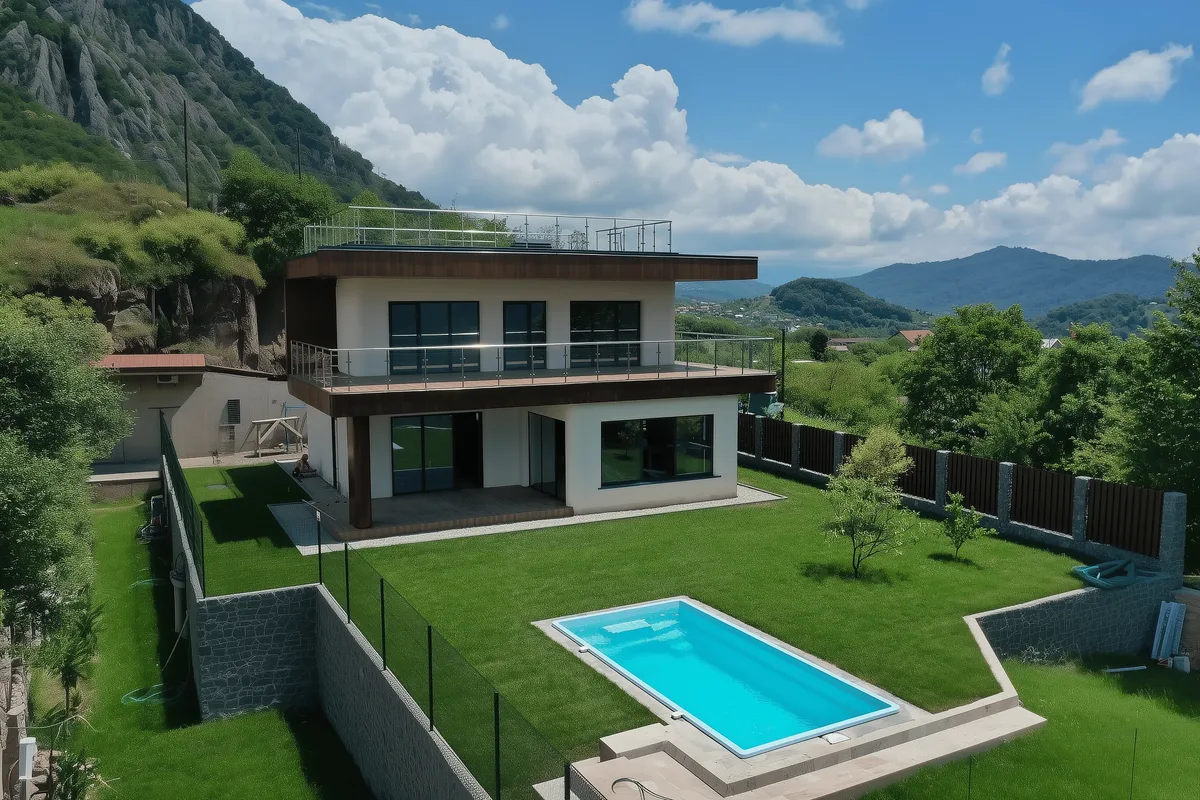 Композитный бассейн Laguna 6 — визуализация в Ханты-Мансийске