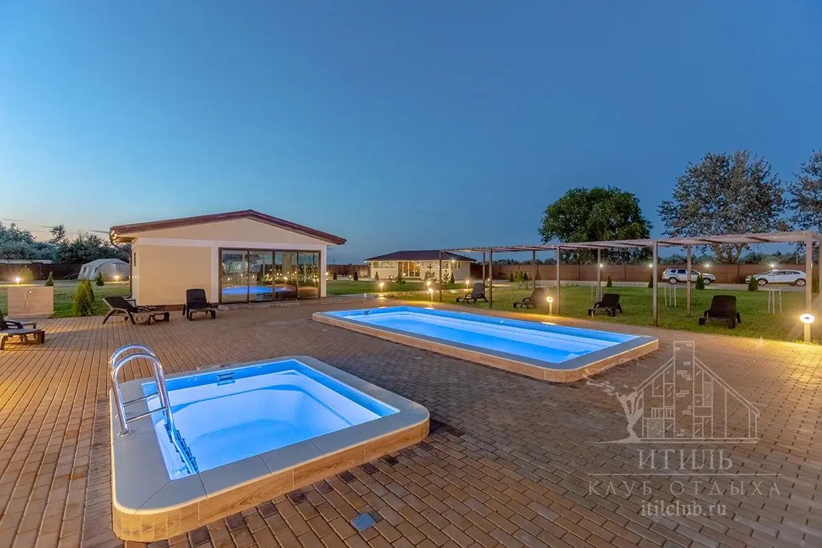 Композитная купель Laguna 3 — установка в Ханты-Мансийске